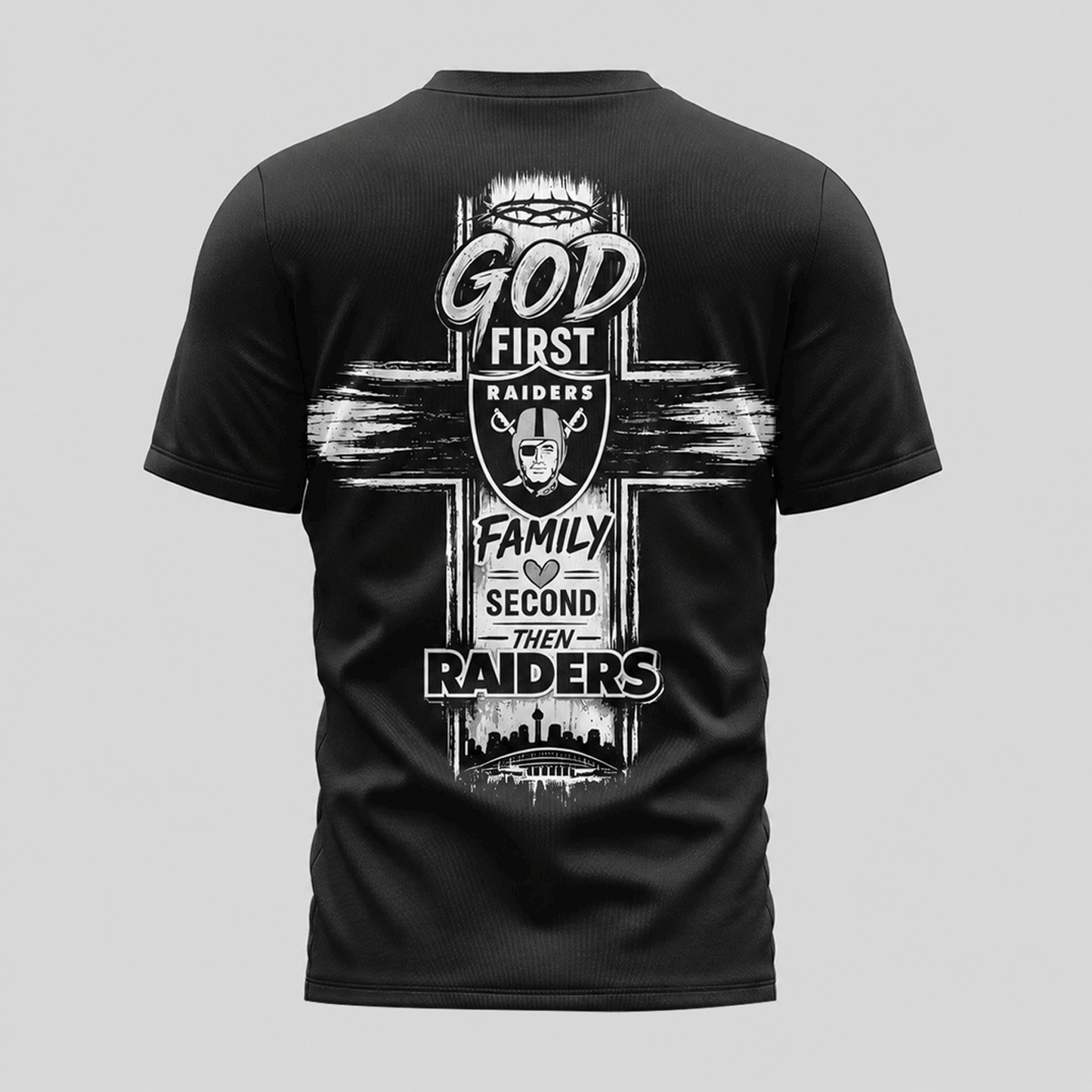 LV x NFL Faith Family Team Pride 3D T-Shirt 0207