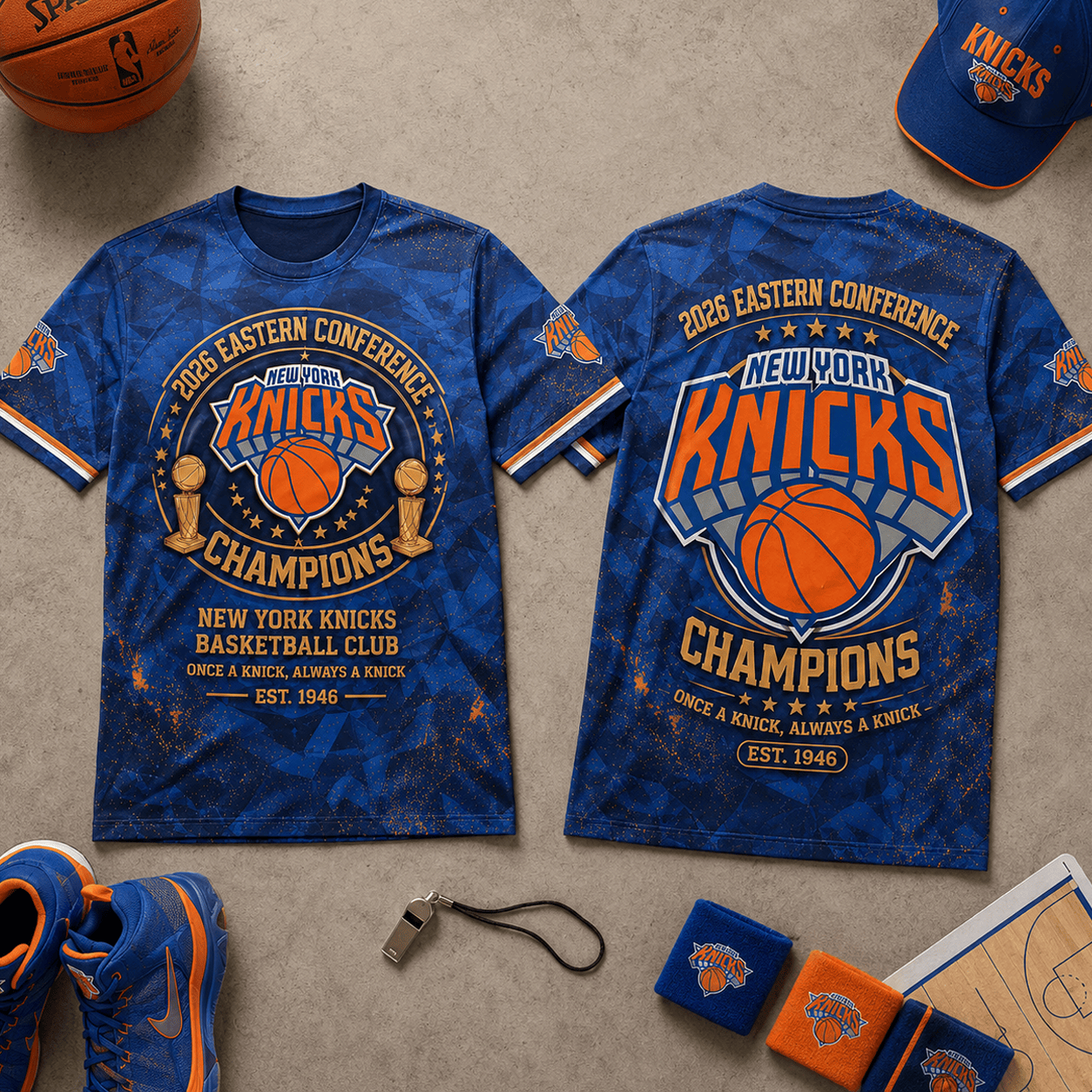NYK Premium NBA Eastern Conference 2026 V3 3D Shirt DDT 290526 NTL