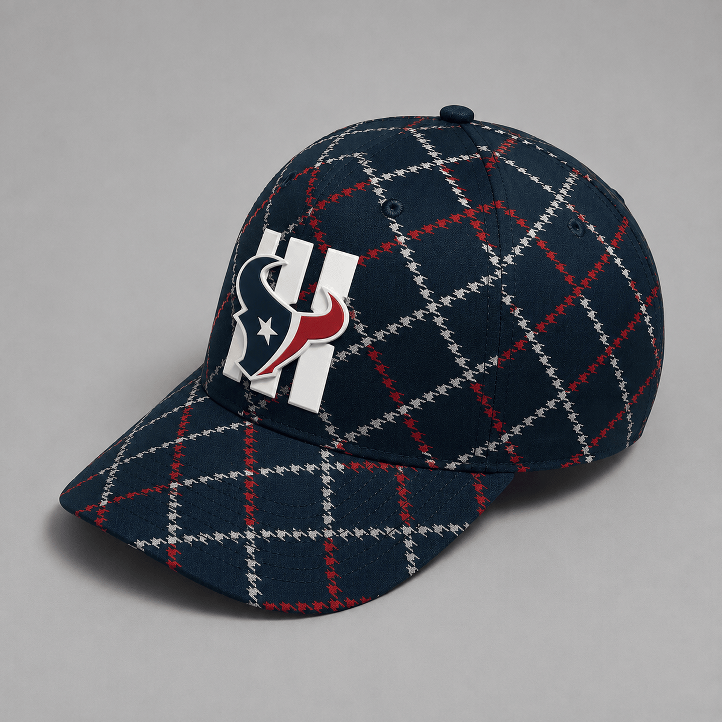 Premium NFL x HOU Game Day Geometric Pattern Baseball 300626