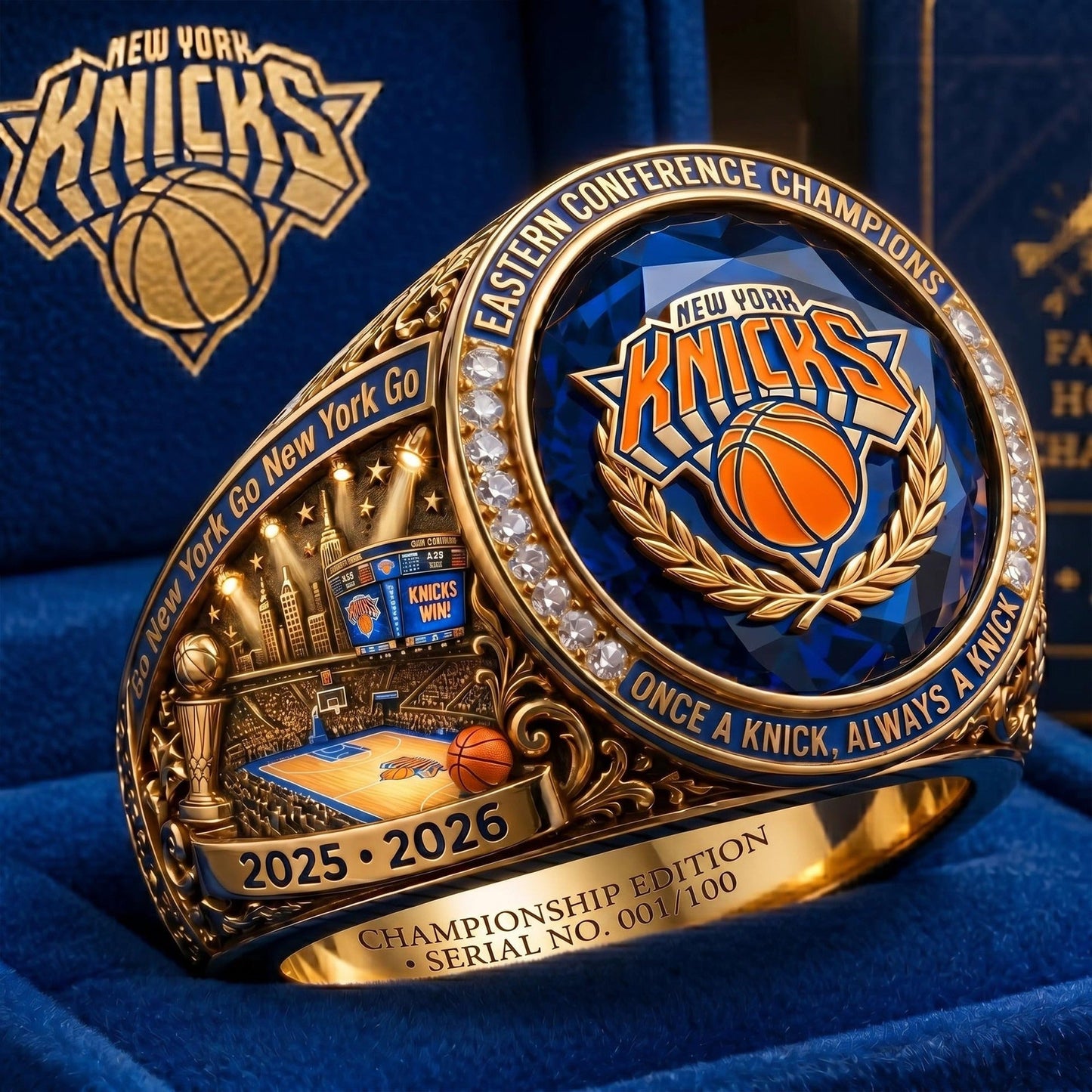 NYK x NBA Eastern Conference 2026 V3 Premium Ring DDT 020626 HLPhuong