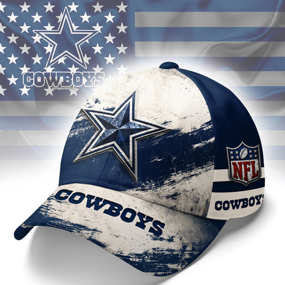 DAL x NFL Grunge Style Team Premium Cap 0207