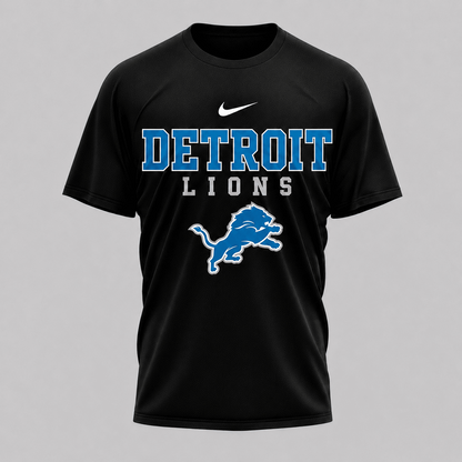 DET x NFL Faith Family Team Pride 3D T-Shirt 0207