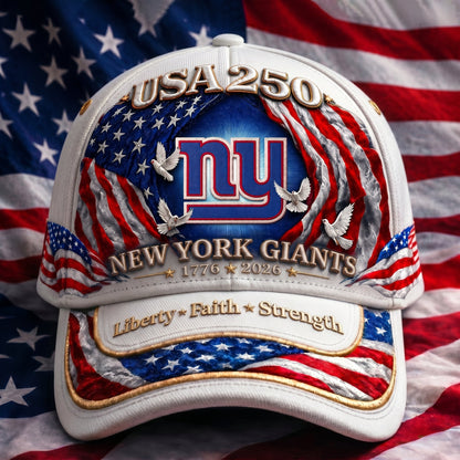 Premium NFL x NYG 250 Years  Anniversary Of Freedom  Cap 220626