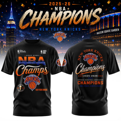 NYK x NBA Finals Champions Luxury V5 Shirt 150626 1