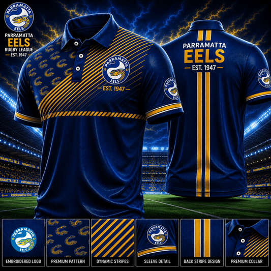 PREMIUM NRL X PE LUXURY GAMEDAY POLO SHIRT LIMITED EDITIONS 240626