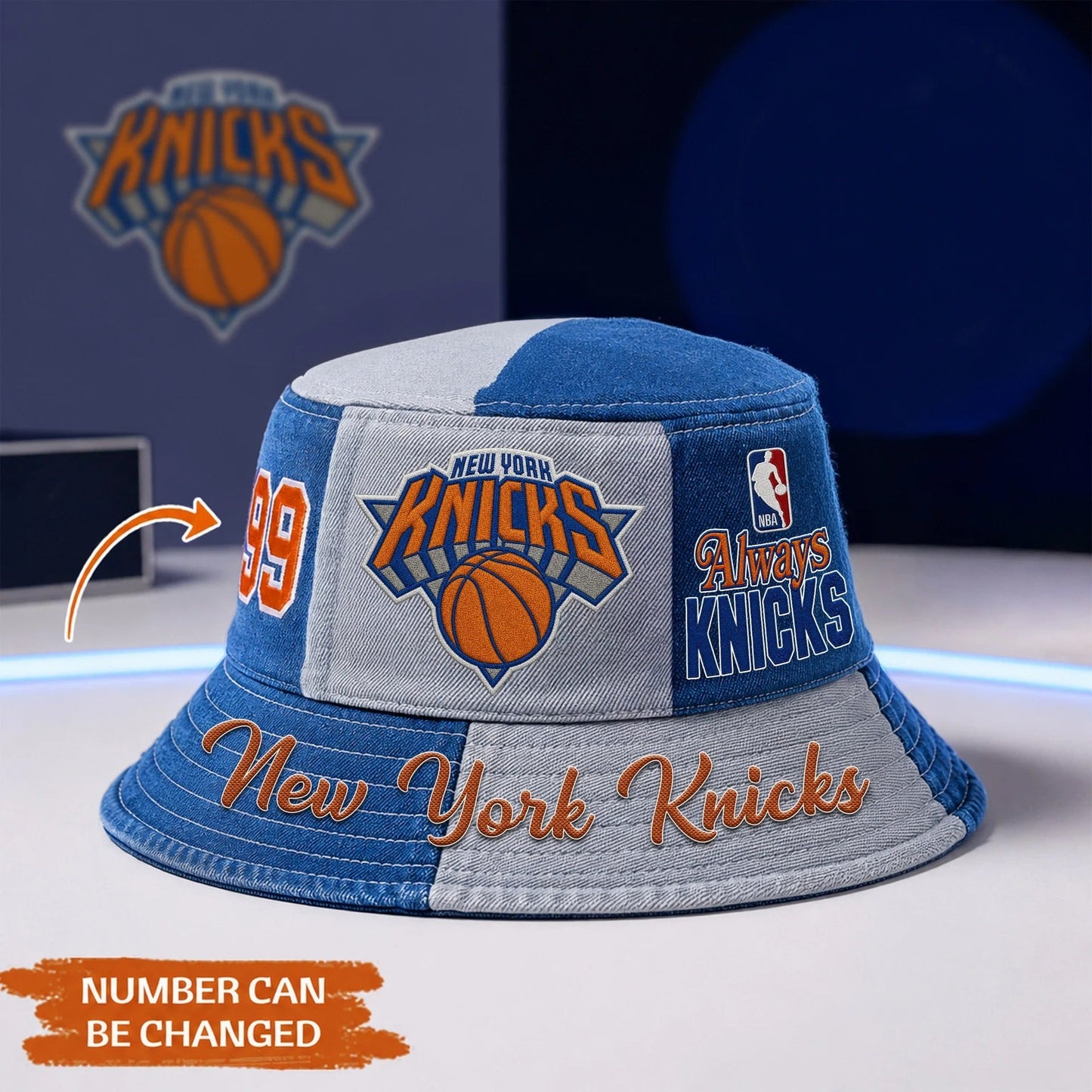 NYK Premium NBA Summer 2026 Bucket Hat DDT 290526 NTL