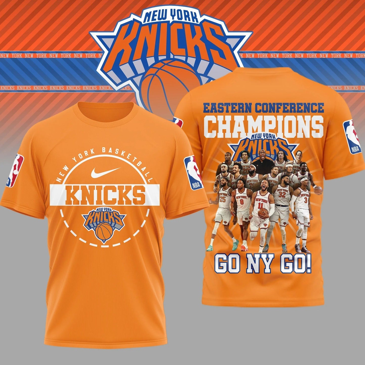 NYK Premium NBA Eastern Conference 2026 3D Shirt DDT 290526 NTL
